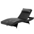 Outdoor Wicker Sun Lounge Bed Patio Sofa Chair Sunbed Lounger Black